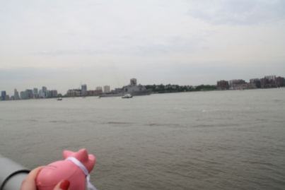 Watching the big ships pull in for Fleet Week - NYC May 2014